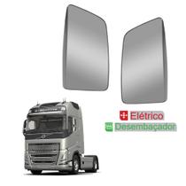 2 Retrovisor para Volvo FH 2018 2019 c Desembaçador Elétrico