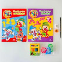 2 Revistas Infantis Atividades Patati Patata +lápis Massinha - Ciranda Cultural