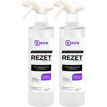 2- Rezet 500ml Zacs Revelador De Hologramas Defeitos Pintura