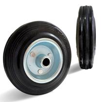 2 Roda Borracha Maciça 5 Polegada Rolamento Rolete Beltools