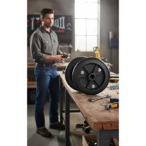 2 Rodas 9" Reforçadas P/ Carrinho Carga Suporta 165kg