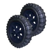 2 Rodas Borracha P/ Carrinho De Mercado Feira Cortador 100kg 2 Rodas Borracha P/ Carrinho De Mercado Feira Cortador 100kg