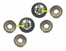 2 Rodas Com 4 Rolamentos 2 Rodas Com 4 Rolamentos