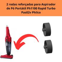 2 Rodas Reforçada Aspirador Ph1100 Rapidturbo Pas02v Philco