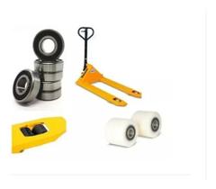 2 Rodas Simples 70x80 Paleteira Vonder C/rolamento