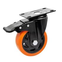 2 Rodizio giratório 3 pol. com freio rolamento Master Roll