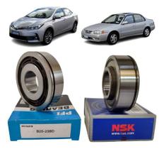 2 Rolamento Eixo Primario Cambio Toyota Corolla 01 2002 2003