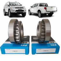 2 rolamento lateral coroa mitsubishi l200/l300 toyota hilux
