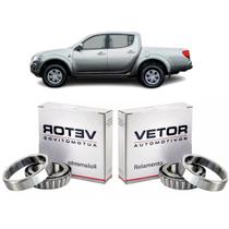 2 Rolamento Lateral Coroa Mitsubishi L200 Tríton 4x4 Outdoor