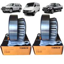 2 Rolamentos Diferencial S10 F1000 Silverado D20 Dana 44-3 2 Rolamentos Diferencial S10 F1000 Silverado D20 Dana 44-3