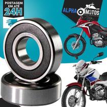 2 Rolamentos Roda Dianteira Xre 300 Xr 250 Tornado Nx 400 Falcon - 2 Rolamentos