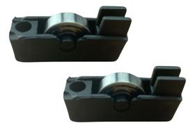 2 Roldana Blindada Maciça Kit Pia Manutenção Rodinha Tela