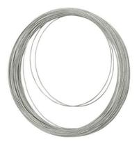 2 Rolo de Cabo de aço 1,5mm (Rolo com 25 metros)