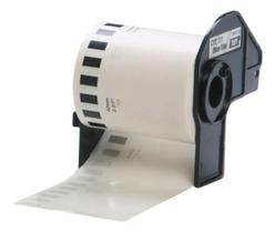 2 Rolo Etiqueta Comp P/uso Brother Dk-2113 Transparente 62mm