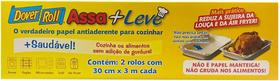 2 Rolo Papel Antiaderente Cozinha Dover Assa + Leve 3m 30cm