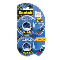 2 rolos dispensados Tape Scotch Wall-Safe 3/4 polegadas x 600 polegadas 2 rolos dispensados Tape Scotch Wall-Safe 3/4 polegadas x 600 polegadas