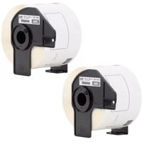 2 ROLOS Etiqueta Compativel Uso Brother Dk-1202 Com Suporte 2 ROLOS Etiqueta Compativel Uso Brother Dk-1202 Com Suporte