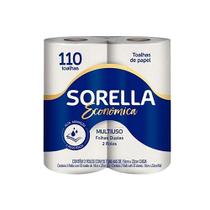 2 Rolos Toalha De Papel Sorella 19x22