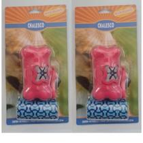 2 Rosa Kit Higiene P/ Coleira Chaveiro + 2 Rolos - Chalesco 2 Rosa Kit Higiene P/ Coleira Chaveiro + 2 Rolos - Chalesco