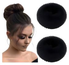 2 Rosquinha Donut Para Fazer Coque Médio Penteado Grande 9,5 2 Rosquinha Donut Para Fazer Coque Médio Penteado Grande 9,5