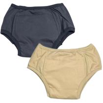 2 Roupa íntima lavável Juvenil Diurno Noturno Discreto Ch/Bg