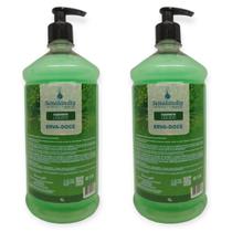 2 Sabonete Líquido 1 Litro Grande Erva Doce Cheiroso Grosso Top Hidratante Antialérgico - Envio Já 2 Sabonete Líquido 1 Litro Grande Erva Doce Cheiroso Grosso Top Hidratante Antialérgico - Envio Já