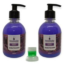 2 Sabonete Líquido de Jabuticaba Perfumado Cheiroso Hidratante Corpo Mão 250ml Senalândia + Envio Já