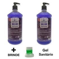 2 Sabonete Líquido Grande 1 Litro Pump com Hidratante PH Antialérgico Top da Senalândia - Envio Já