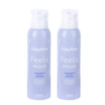 2 Sabonetes Facial Ruby Rose Mousse Feels Mood HB322 150ml