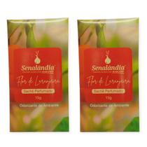 2 Sachê Perfumado Flor de Laranjeira Gaveta Armário Cheirinho Guarda Roupa da Senalândia - Envio Já