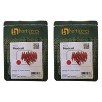 2 Sachês Pimenta Mexicali Dedo de Moça Horta e Vasos Horticeres