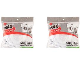 2 Saco De Lavar Tênis Calçado Sapato Roupas Delicadas Multiuso Máquina De Lavar