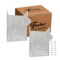 2 Saco Plástico Para Secadora Fischer Amiga + 14 Travas