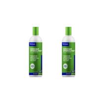 2 Sebocalm Shampoo 250ml Virbac Tratamento Seborreia e Controle de Alergias