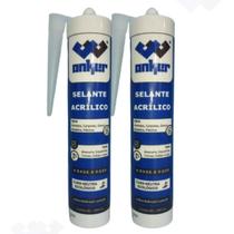 2 Selante Acrílico Base D'água Branco