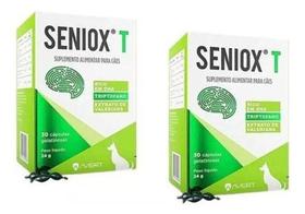 2 Seniox T Suplemento Alimentar Para Cães E Gatos 30 Caps