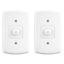 2 Sensor de Presença de Parede Embutir 42 MPE-20 Bivolt