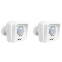 2 Sensor De Presença Externo Multicraft MPL18 Bivolt Sob