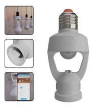 2 Sensor Presença P/ Lâmpada Soquete E27 Fotocélula Smart 2 Sensor Presença P/ Lâmpada Soquete E27 Fotocélula Smart