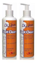 2 Septclean 125ml Dr. Clean Antisséptico Cães E Gatos Agener - Agener União