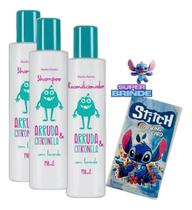 2 Shampoo + 1 Recondicionador Contra Piolhos + Coloring card