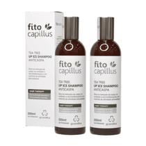2 Shampoo Anticaspa Tea Tree Up Ice Fito Capillus 250ml