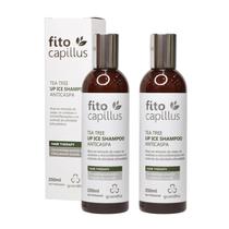 2 Shampoo Fito Capillus Tea Tree Up Ice Anticaspa 250ml 2 Shampoo Fito Capillus Tea Tree Up Ice Anticaspa 250ml