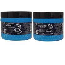 2 Shampoo Gloss Violeta Coiffer 300ml Matizador Loiras