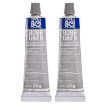 2 Silicone Cola Motor Forma Junta Grey Cinza Car80 8099 85g 2 Silicone Cola Motor Forma Junta Grey Cinza Car80 8099 85g