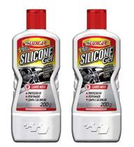 2 Silicone Gel Carro Novo 200g Luxcar