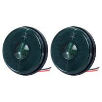 2 Sinaleira Lateral Para Carreta Led Verde Sem Suporte 2 Sinaleira Lateral Para Carreta Led Verde Sem Suporte