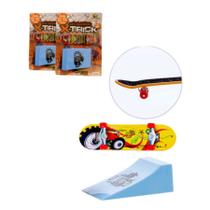 2 Skate De Dedo Diversão Crianças C/ Rampa Radical Brinquedo Infantil 2 Skate De Dedo Diversão Crianças C/ Rampa Radical Brinquedo Infantil