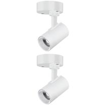 2 Spot Direcionável Sobrepor 12w Branco Bivolt 3000k Foxlux