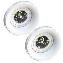 2 Spot Embutido Recuado Gu10 Sand Frame Save Energy